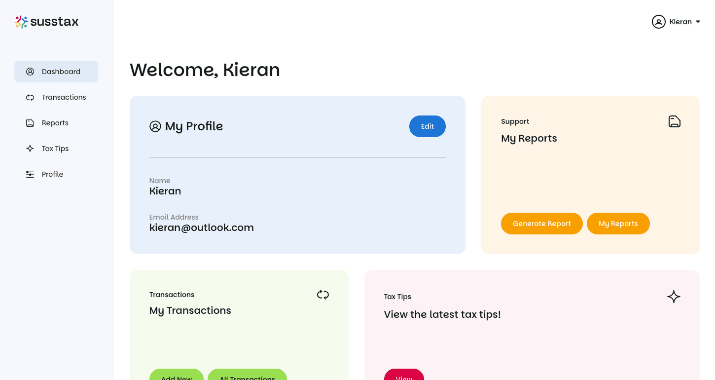 Dashboard Preview